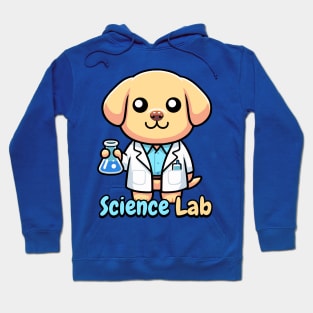 Science Lab Cute Science Dog Pun Hoodie